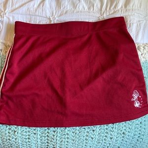 💋2 for $15💋Vintage 100miles red mini skirt